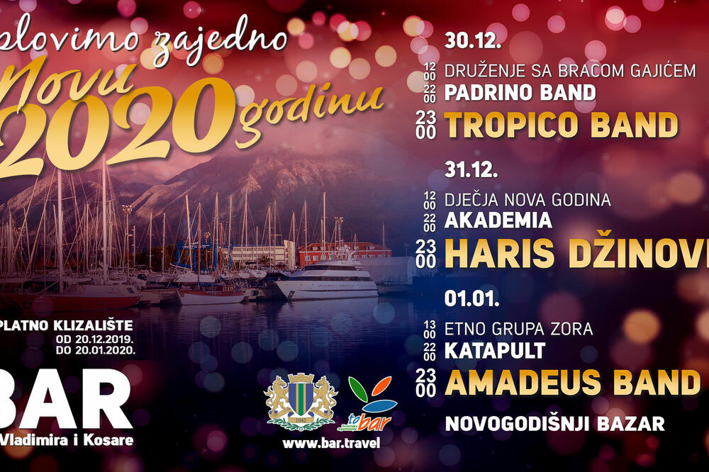 Najava prazničnih koncerata, Foto: TO Bar