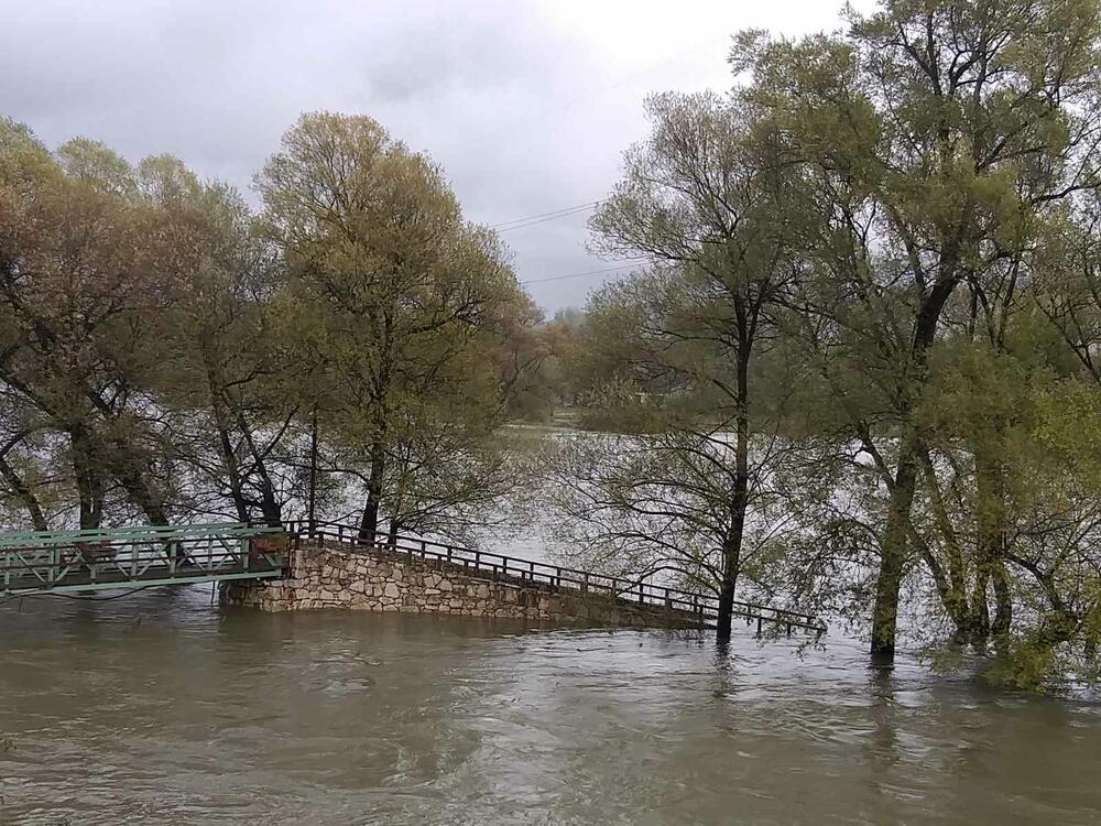 Obilna kiša izazvala je poplave na teritoriji Nikšića, a zbog velike količine vode na putu, zatvoren je saobraćaj preko Mokre Njive. Ne može se proći ni prkeo Brezovackog mosta.Pogledajte fotografije koje je zabilježila novinarka "Vijesti" Svetlana Mandić