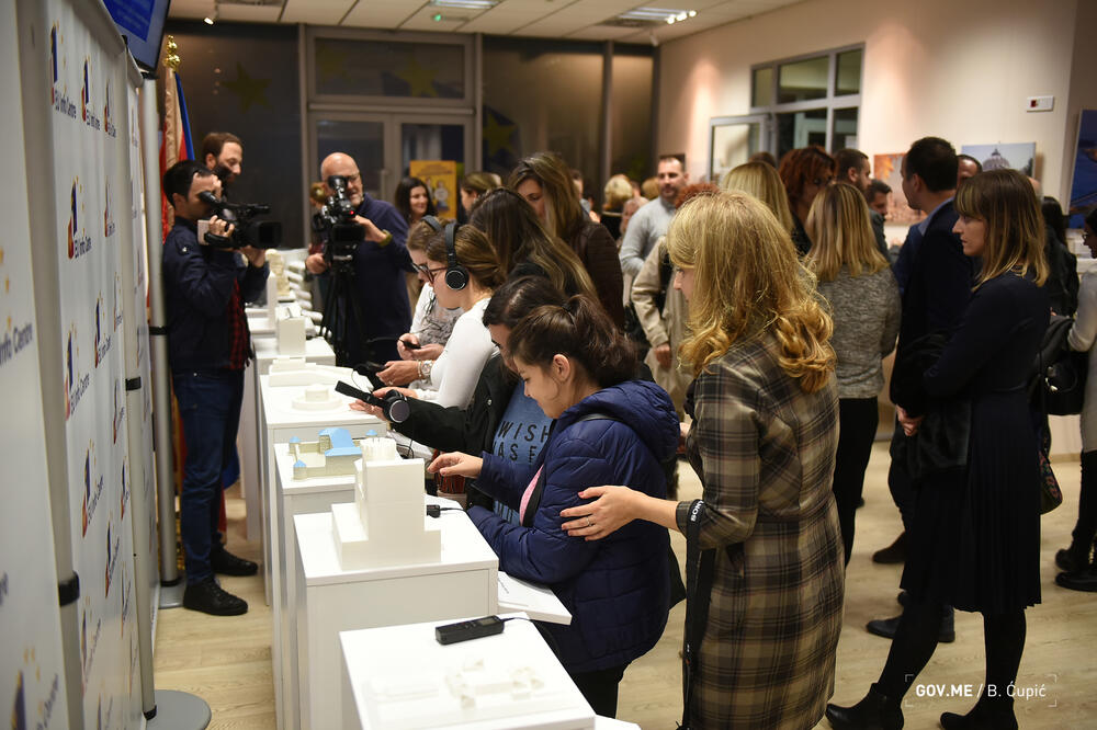 Sa otvaranja izložbe, Foto: Mku.gov.me