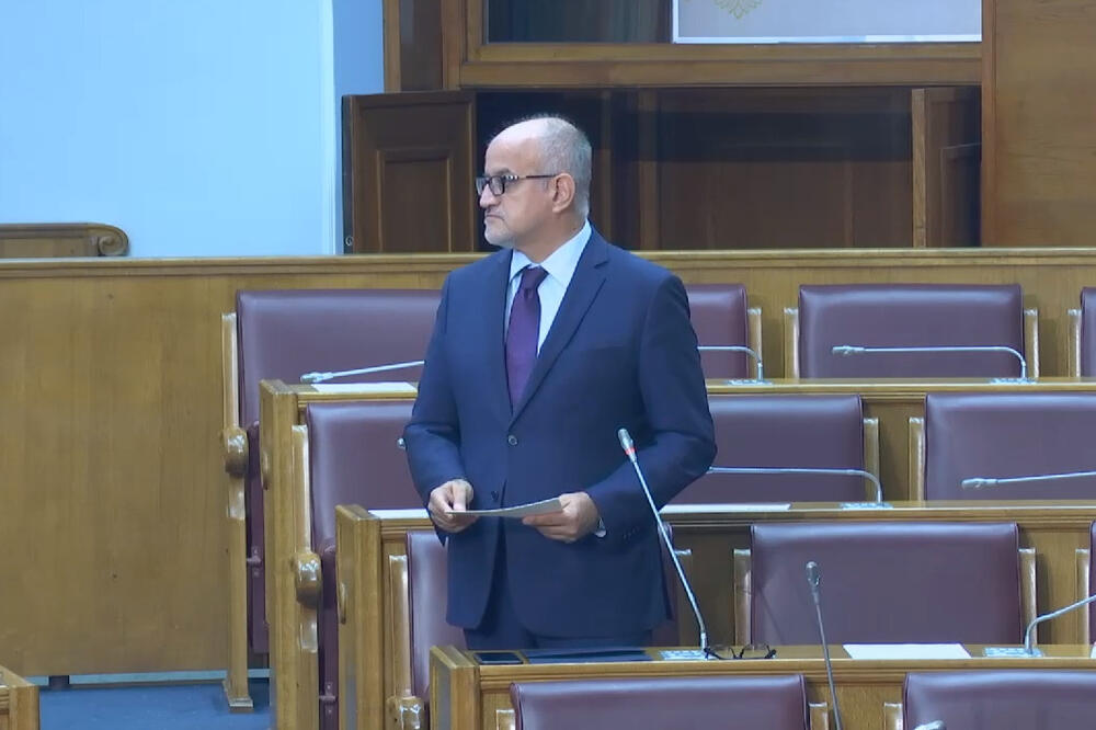 Darmanović u parlamentu, Foto: Screenshot/Youtube