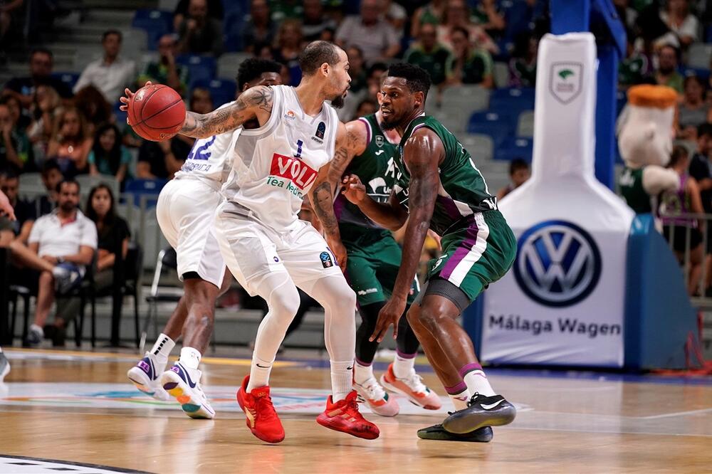 Džastin Kobs na meču u Malagi, Foto: Eurocup