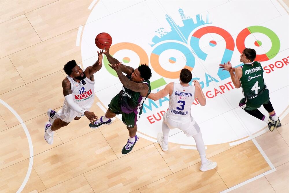 Sa meča Unikaha - Budućnost u Malagi, Foto: Eurocupbasketball.com