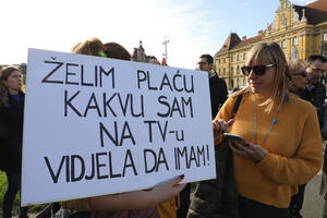 Protest prosvjetnih radnika u Zagrebu: Nema nastave u školama u...