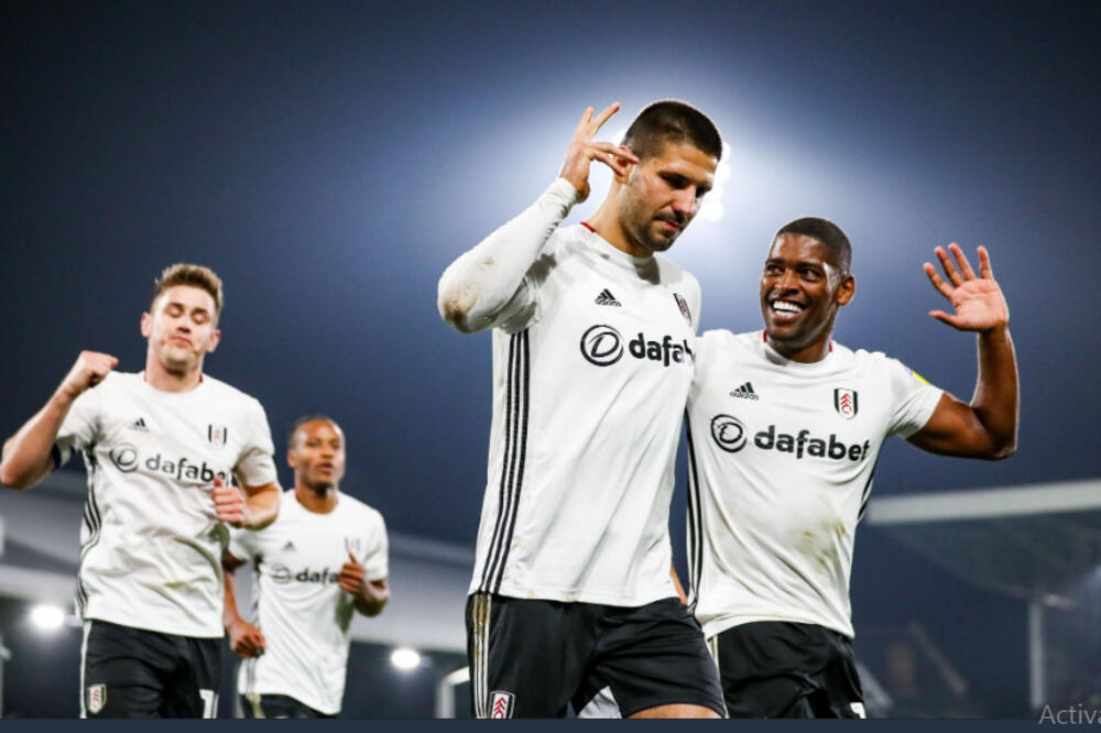 Mitrović, Foto: Twitter.com/FulhamFC