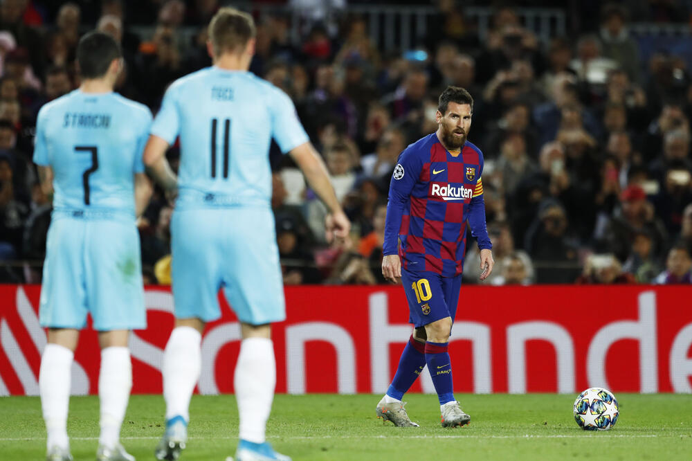 Mesi na meču sa Šahtjorom, Foto: Reuters