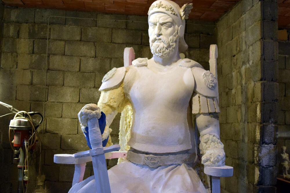 Spomenik u izradi, Foto: Luka Zeković