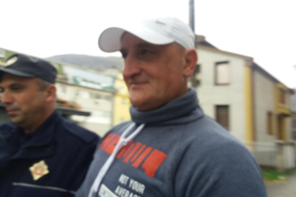 Šćepanović juče ispred suda, Foto: Jadranka Ćetković