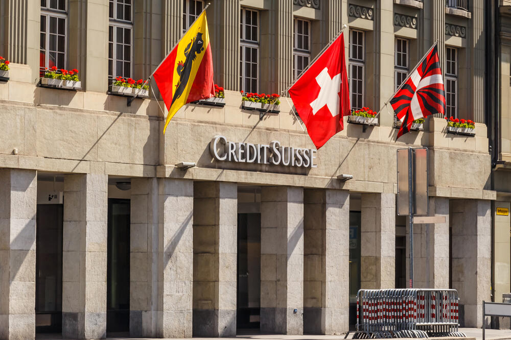Sjedište banke Credit Suisse u švajcarskom gradu Bernu, Foto: Shutterstock