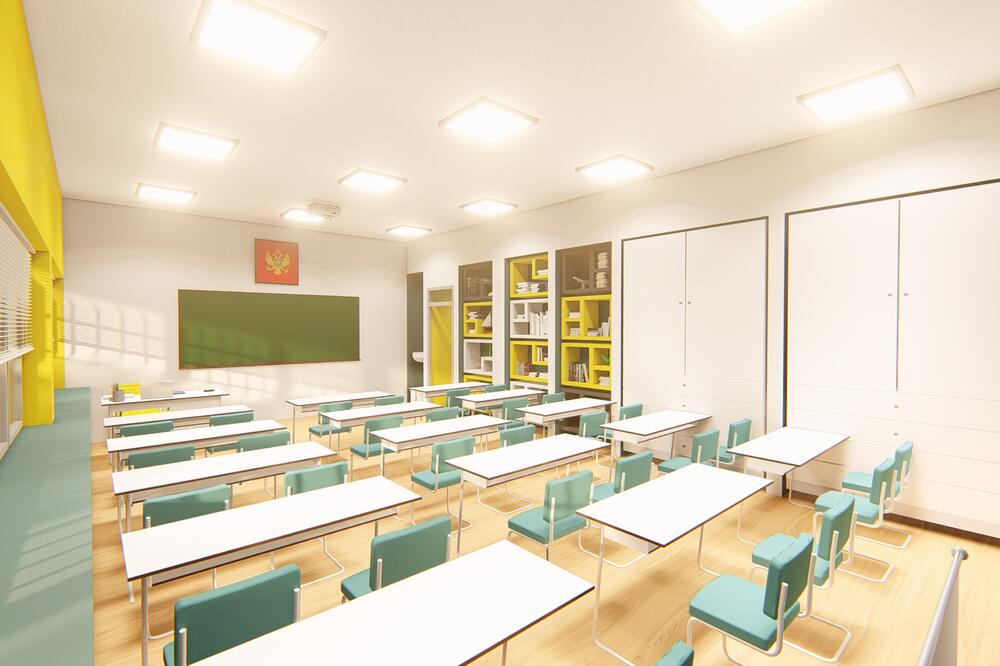 Rekonstruisana učionica u OŠ "Štampar Makarije", Foto: Ministarstvo prosvjete