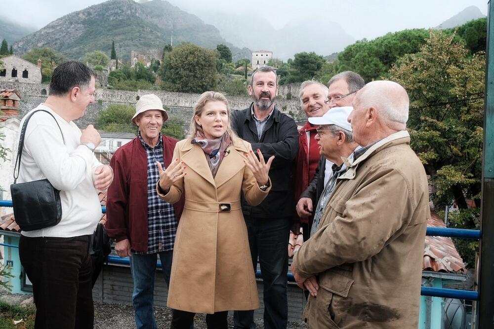 Vuksanović Stanković u posjeti Baru, Foto: SDP