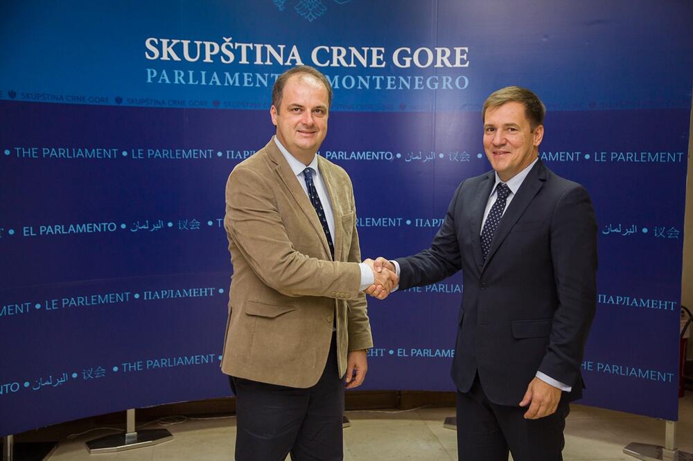 Nimanbegu i Urban, Foto: Igor Šljivančanin/Skupština Crne Gore