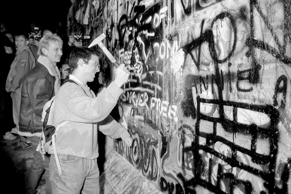 Rušenje Berlinskog zida, Foto: Reuters