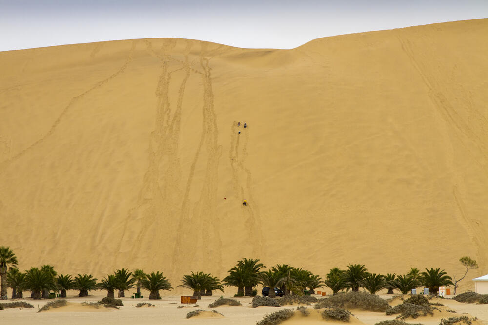 Dina "7" smatra se najvišom pješčanom dinom na svijetu, a izdiže se čak na 383 metara visine. Nazivaju je još i "Big Daddy", a visoka je oko 170 metara. Da biste došli do vrha te namibijske dine, potrebno vam je oko sat vremena. S druge strane, spustiti se možete za svega pet minuta.