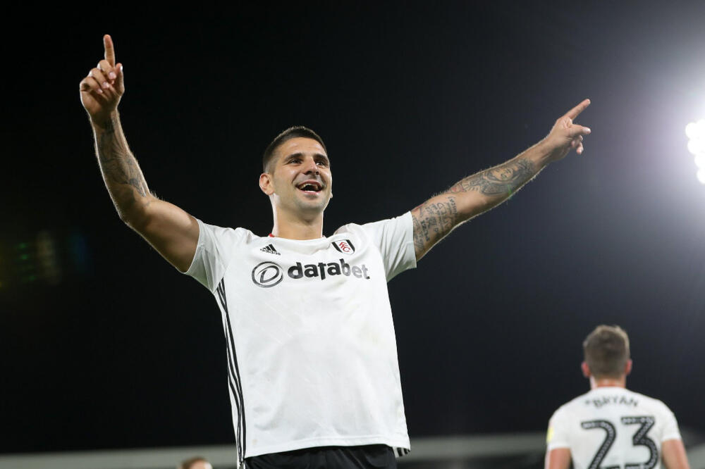 Mitrović, Foto: Twitter.com/fulhamfc