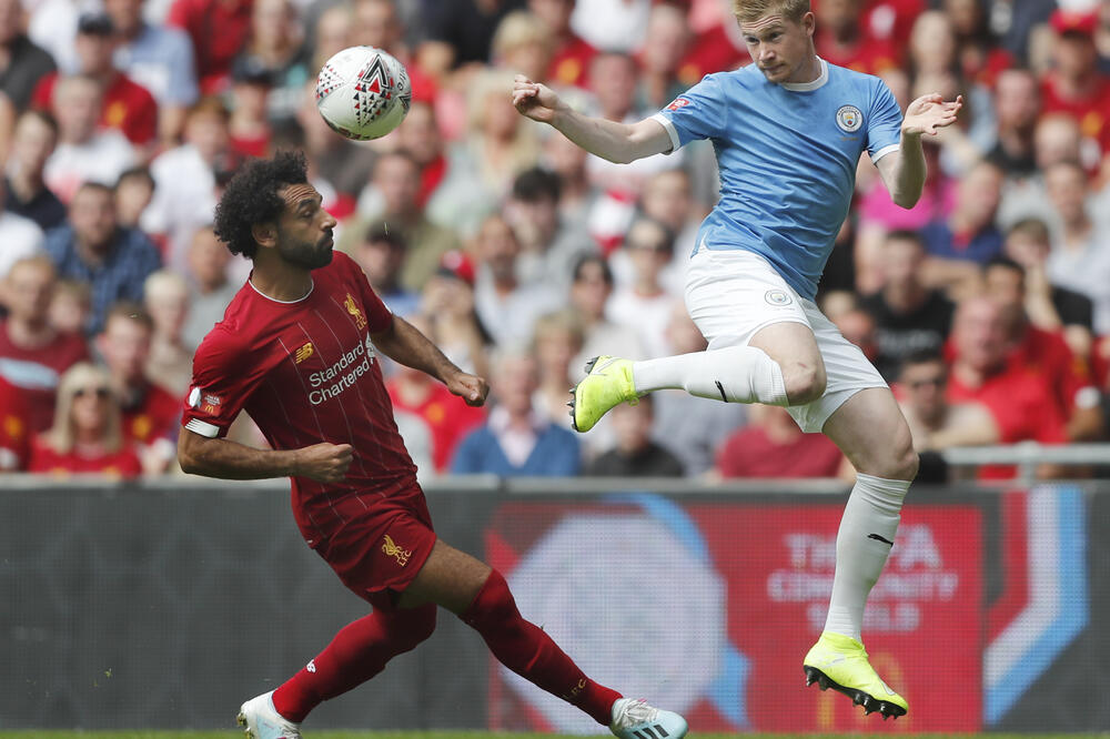 Duel Salaha i De Brujnea, Foto: AP