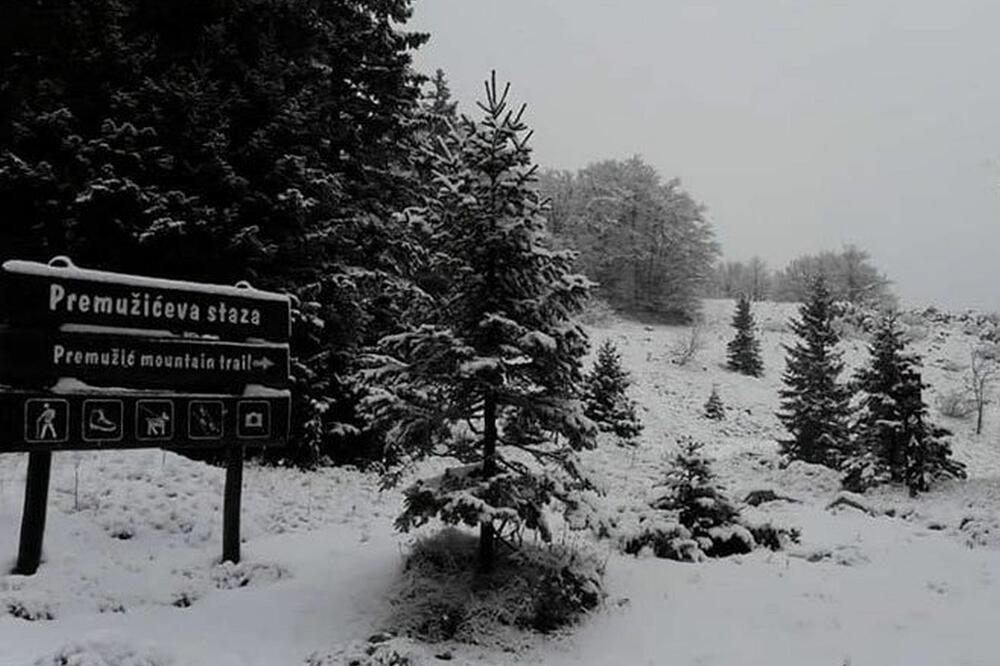 Snijeg na Velebitu, Foto: Twitter