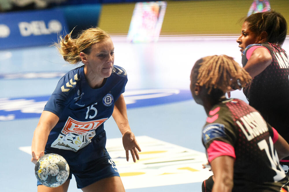 Barbara Lazović na prvoj utakmici sa Brestom, Foto: Boris Pejović