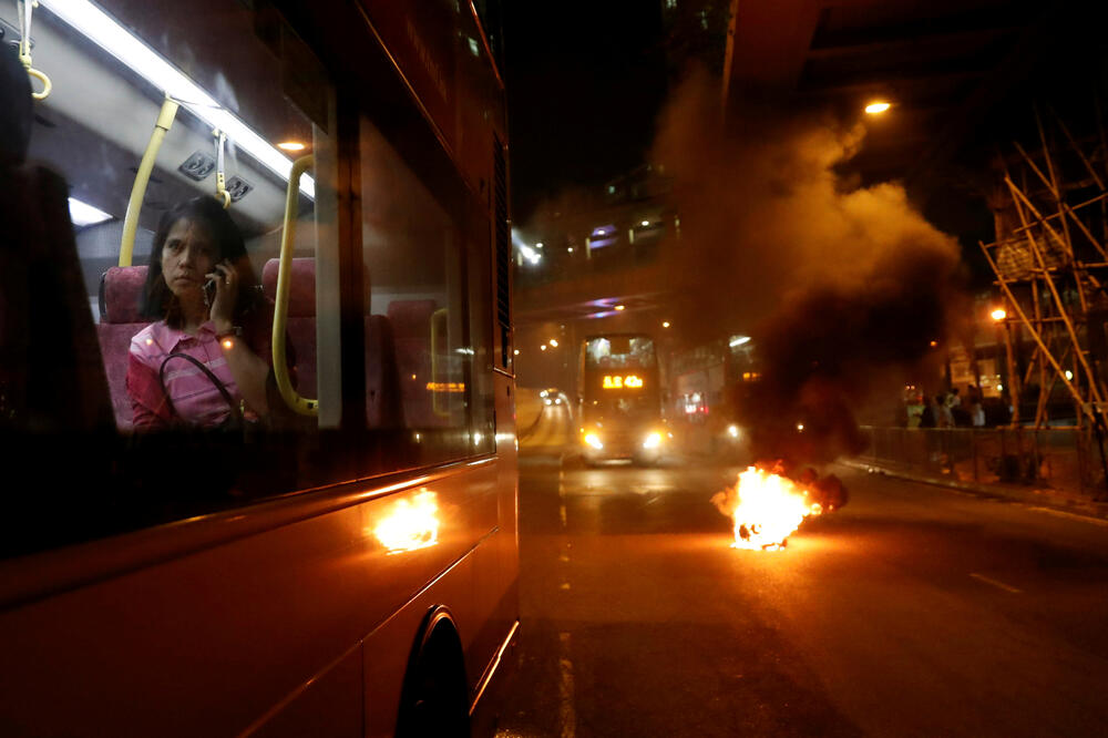 Sa protesta u Hongkongu, Foto: Reuters