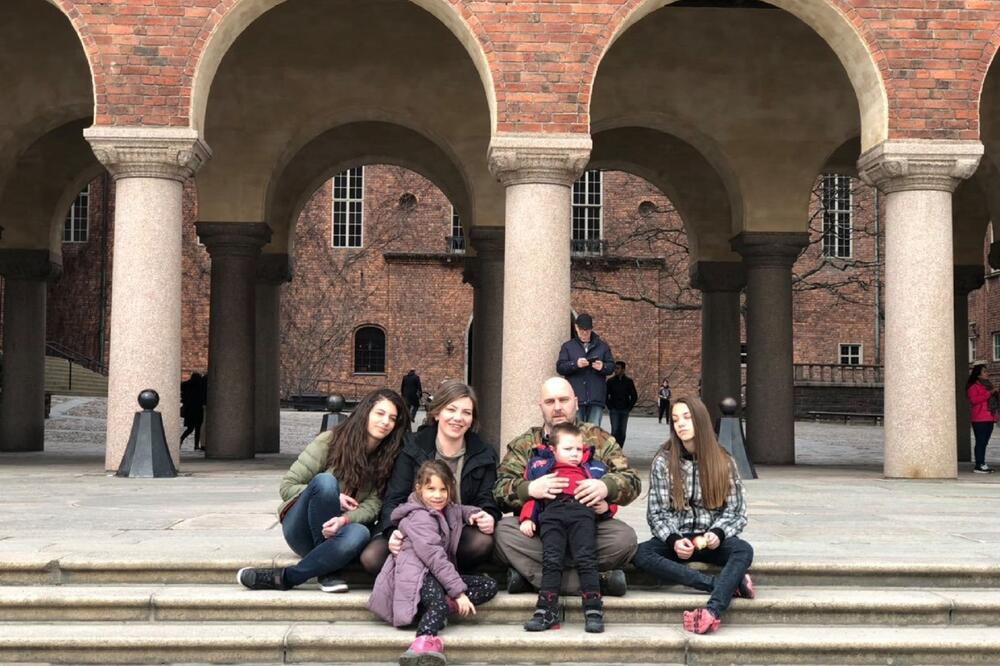 Porodica Žegura u Švedskoj, Foto: Privatna arhiva