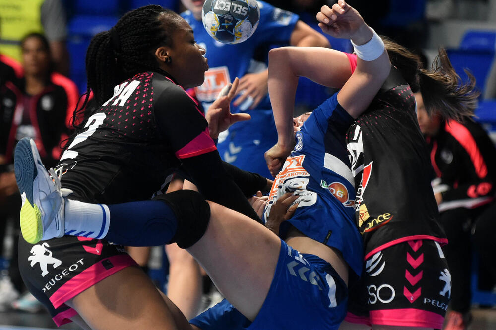 Sa utakmice Budućnost - Brest, Foto: BORIS PEJOVIC