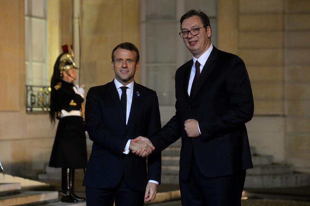 Markon i Vučić u Parizu, Foto: AP/Betaphoto
