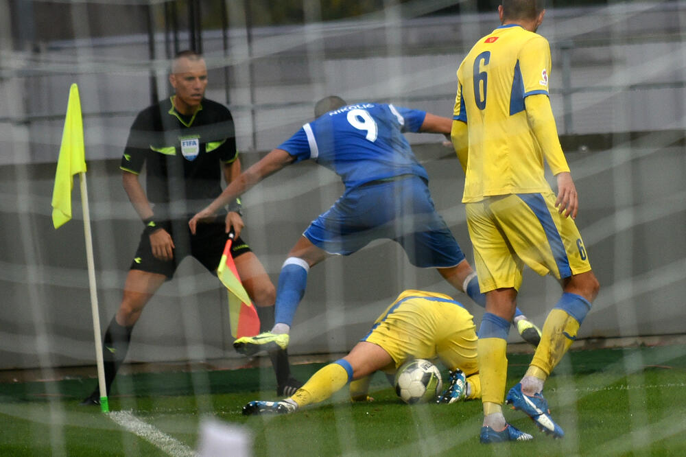 Sa utakmice Podgorica - Sutjeska, Foto: BORIS PEJOVIC