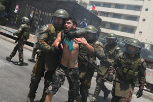 FOTO Protesti u Čileu, 26. dan: Štrajkovi, demonstracije,...