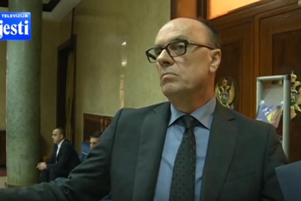 Jedan od poslanika vladajućeg DPS, Luiđ Škrelja, Foto: Screenshot/TV Vijesti