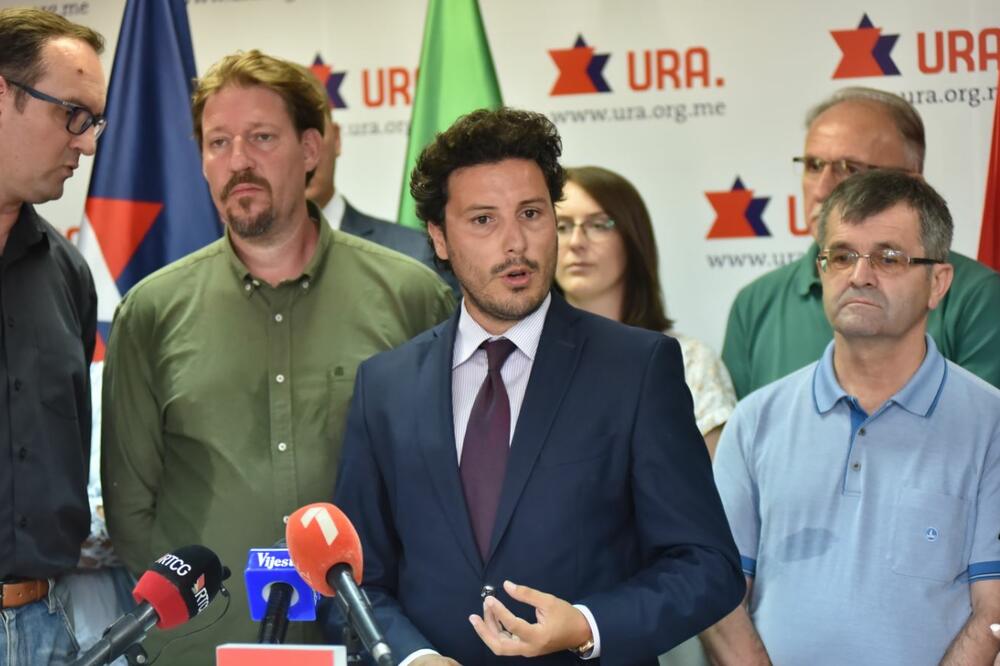 Abazović na presu sa Vajsom, Foto: GP URA