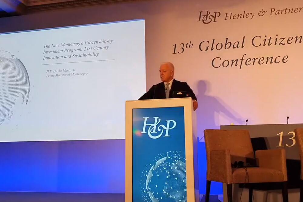 Marković u Londonu, Foto: Vlada CG/Twitter