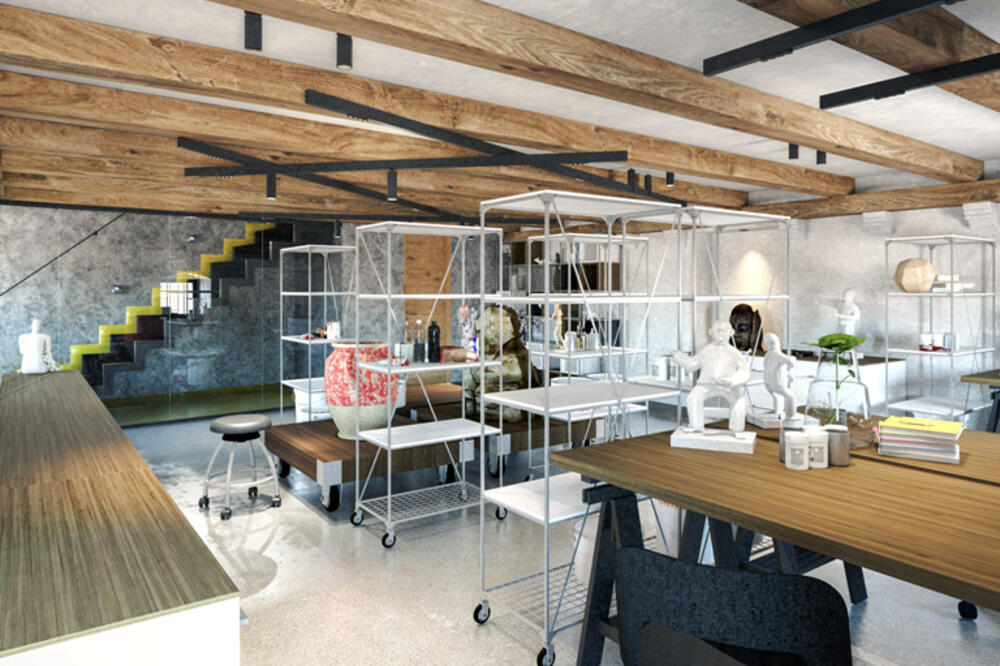 Prostorije kreativnog haba, Foto: Uprava javnih radova