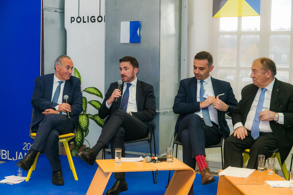 Bogdanović na forumu u Ljubljani, Foto: Ministarstvo kulture