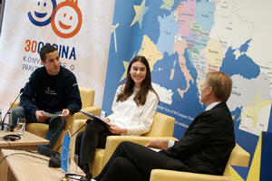 UNICEF-ovi volonteri – mladi reporteri preuzeli Delegaciju EU u...