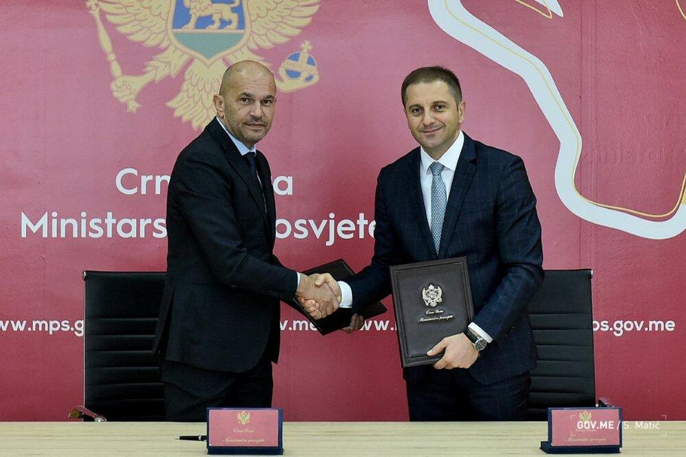 Raičković i Šehović, Foto: Ministarstvo prosvete