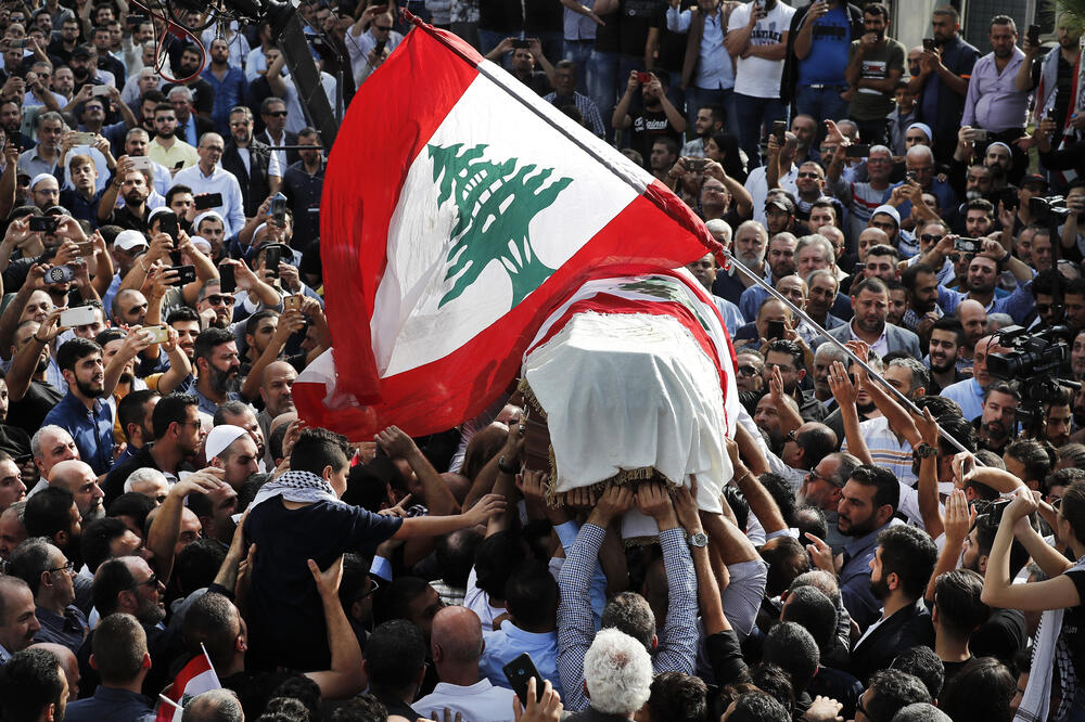 Liban protesti, Foto: AP