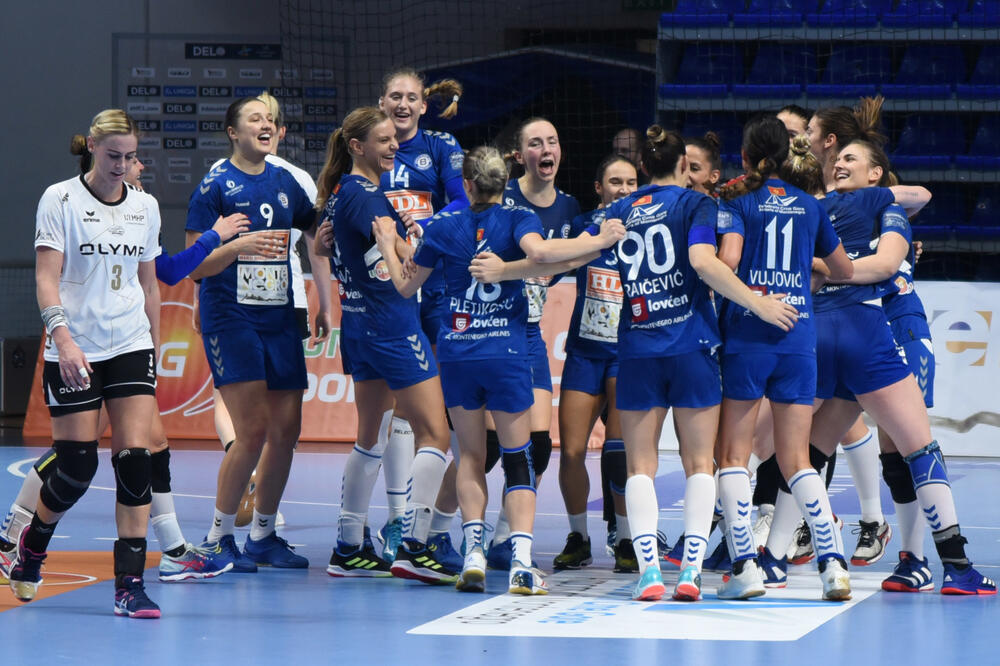 Rukometašice Budućnosti slave trijumf nad Bitighajmom, Foto: Luka Zeković