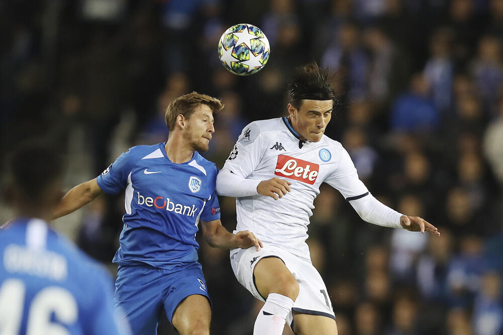 Elmas na meču sa Genkom, Foto: AP