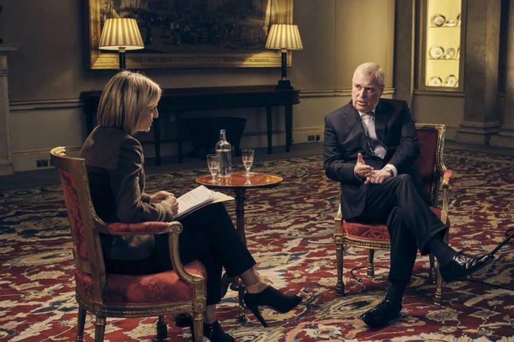 Princ Endru tokom intervjua za BBC u subotu, Foto: BBC