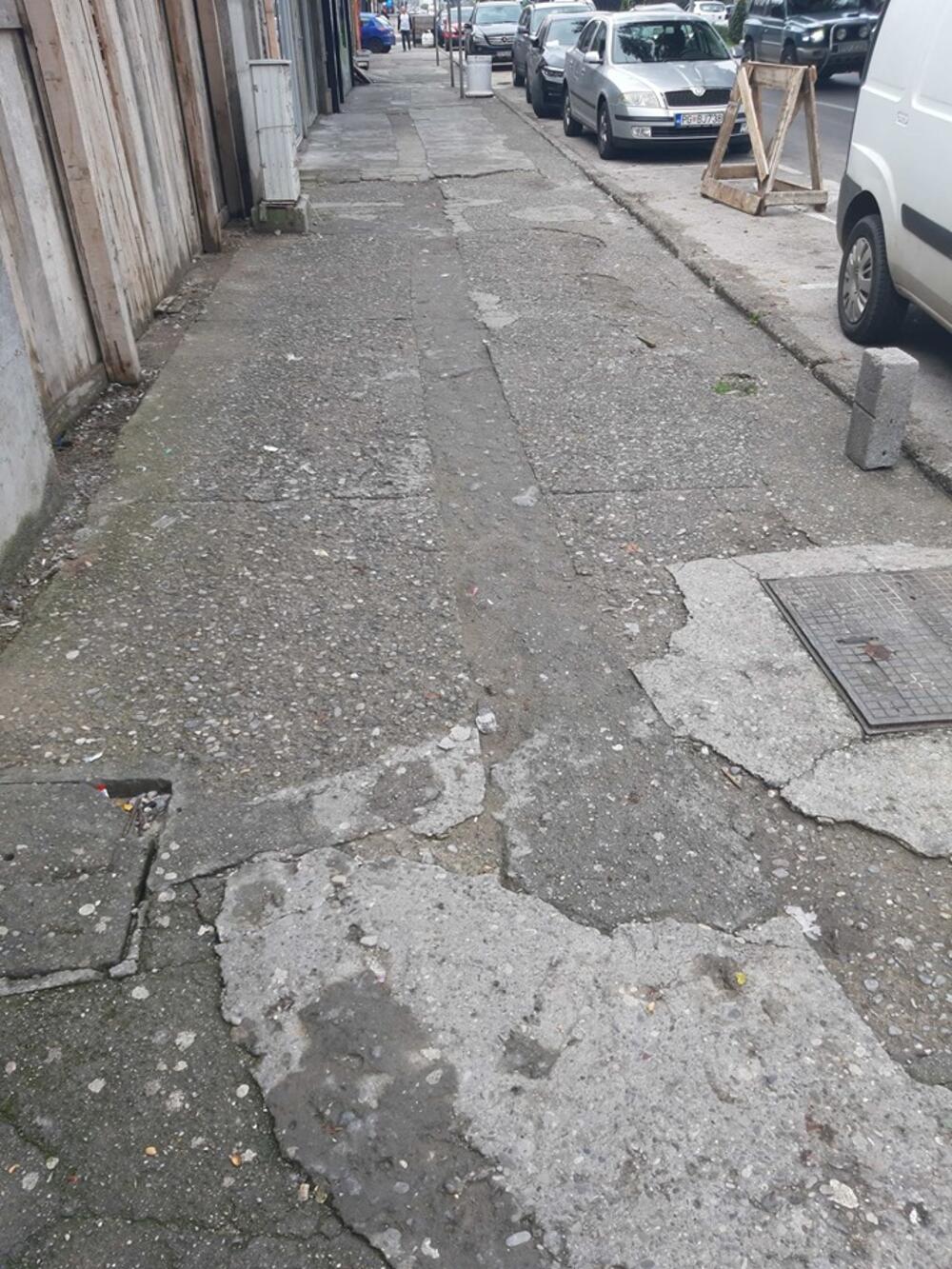 Fotografija trotoara