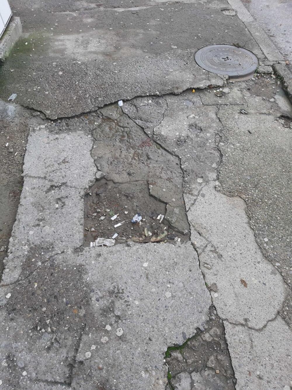 Fotografija trotoara