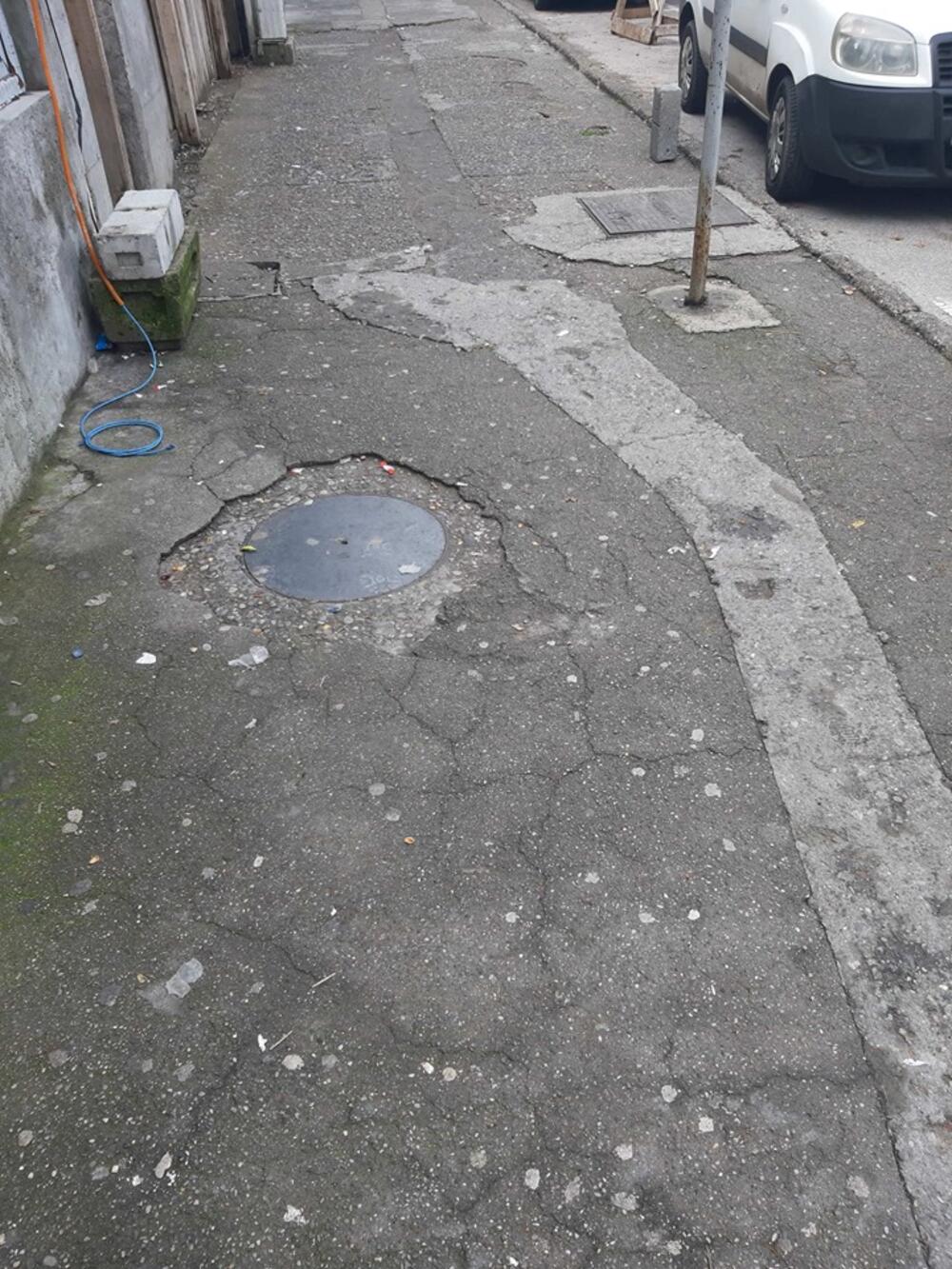 Fotografija trotoara