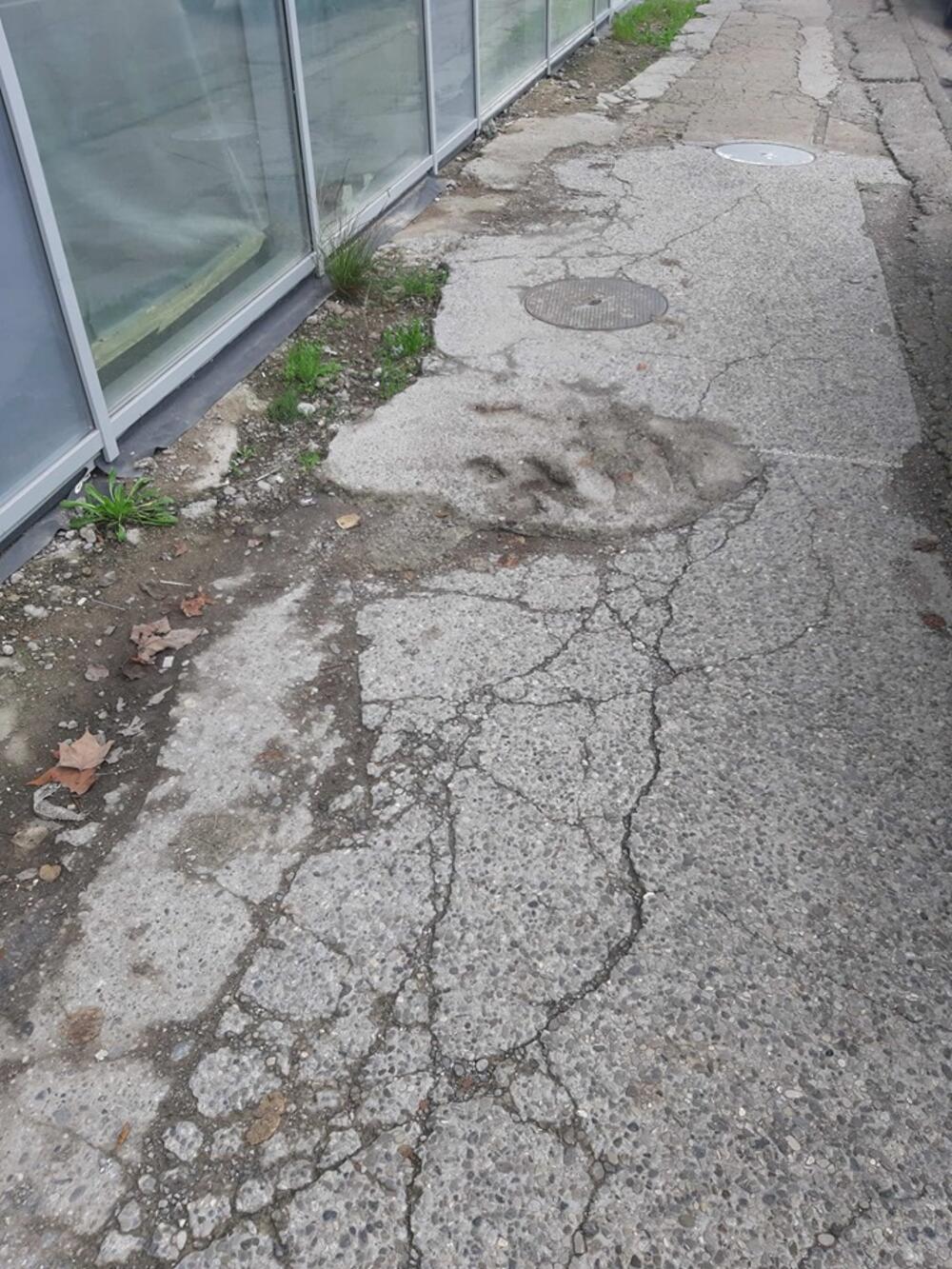 Fotografija trotoara