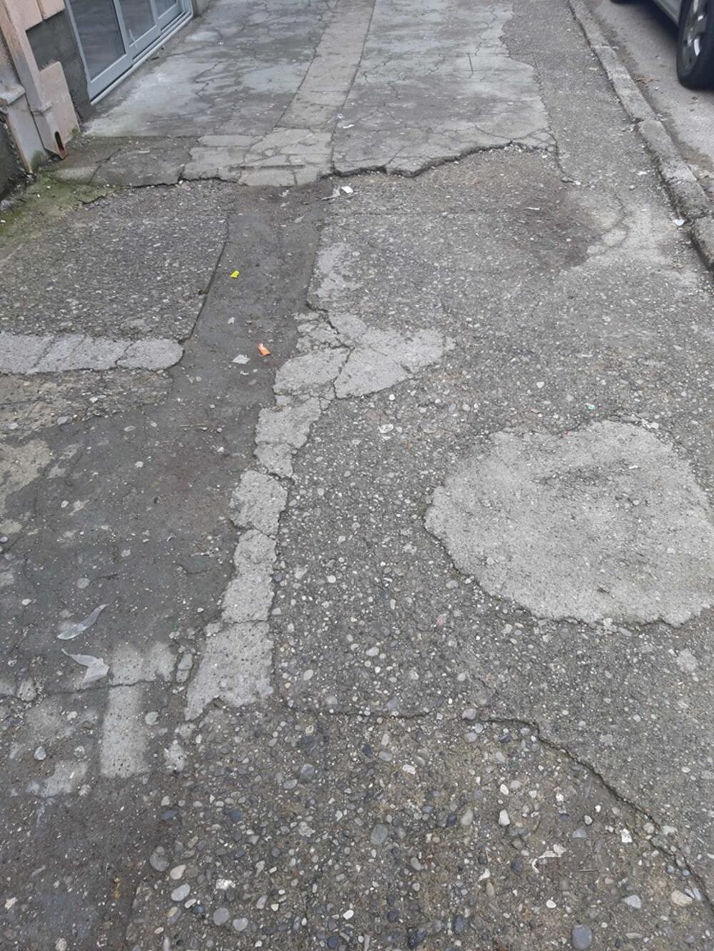 Fotografija trotoara