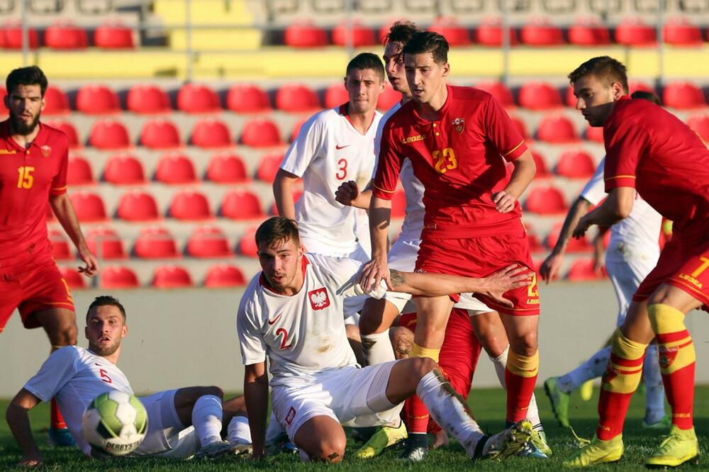 Sa meča Crna Gora - Poljska, Foto: FSCG