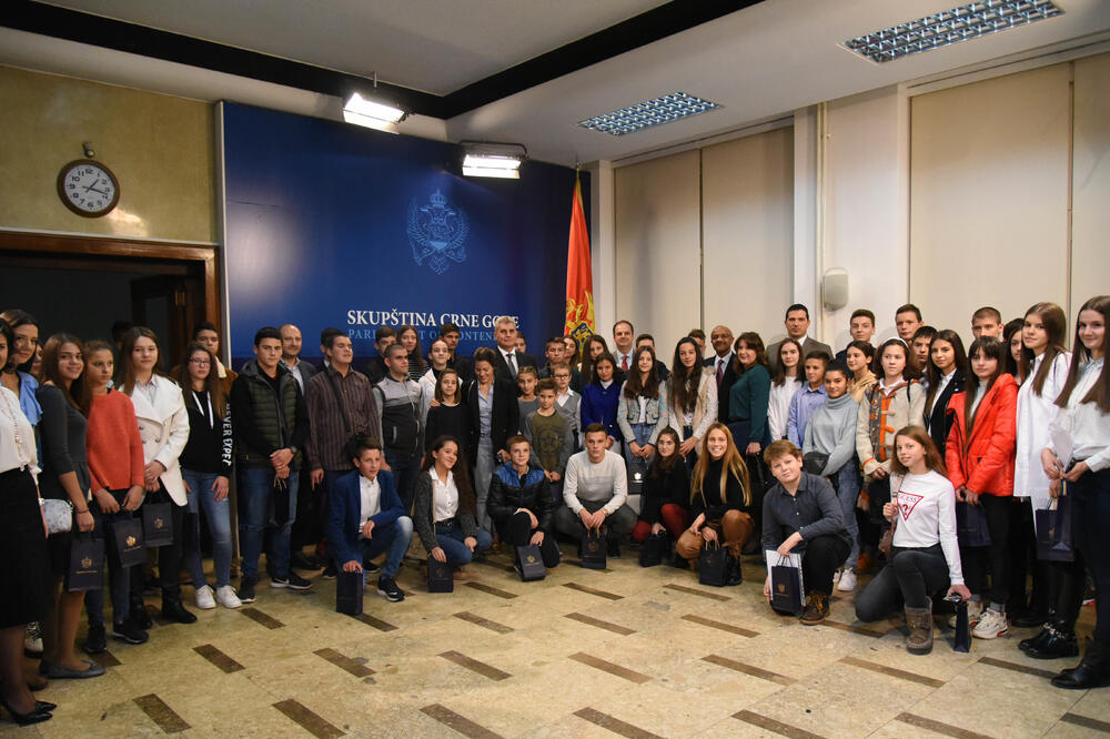 Sa jubilranog desetog dječijeg parlamenta, Foto: Boris Pejović