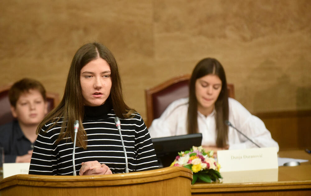 Sa jubilranog desetog dječijeg parlamenta