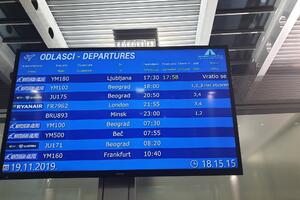 Avion se zbog kvara vratio u Podgoricu?