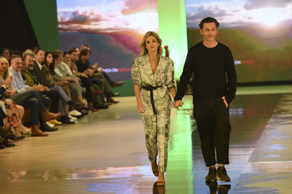 Boško Jakovljević i Nevena Božović, Foto: Savo Prelević