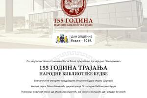 Budvanska biblioteka slavi 155 godina