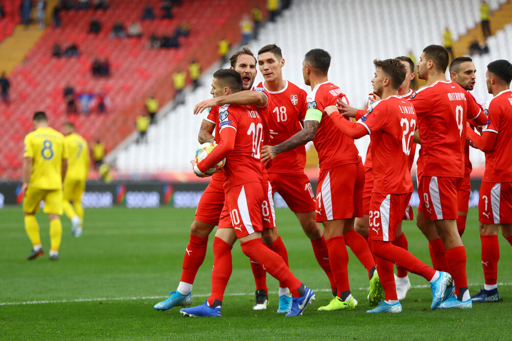 Fudbaleri Srbije igraće u plej-ofu protiv Norveške, Foto: Reuters